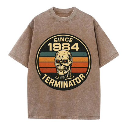 Terminator - Vintage T-shirt - Brown