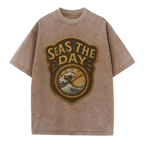 Seas The Day  - Vintage T-shirt