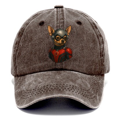 Chihuahua Ant-Man  - Classic Cap - Brown