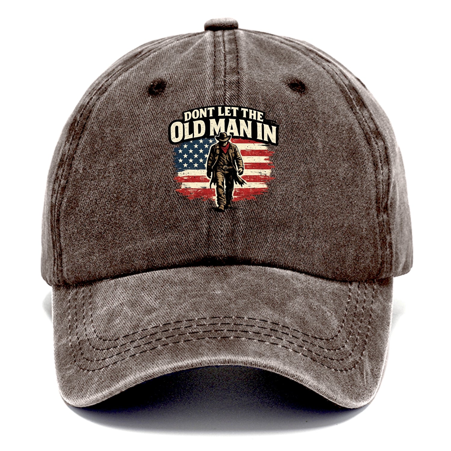Dont Let The Old Man In - Classic Cap - Brown