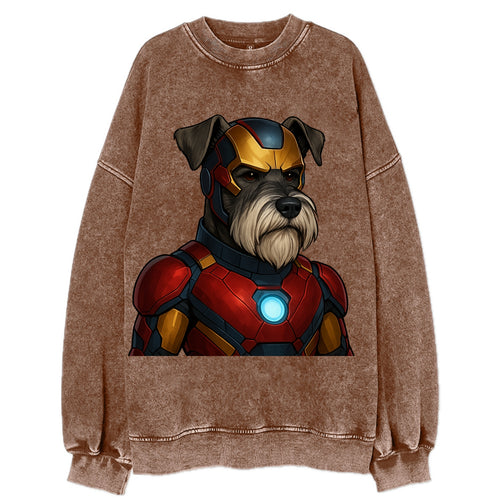 Schnauzer Tech Hero  - Vintage Sweatshirt
