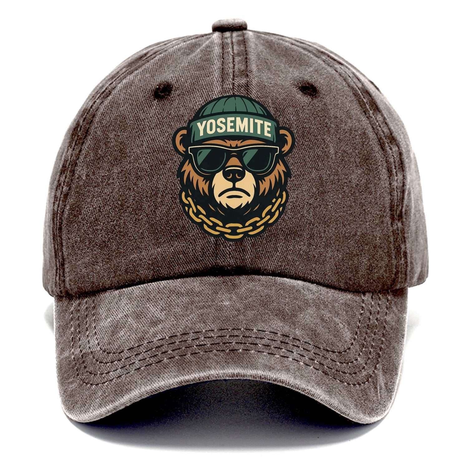 Yosemite Bear - Classic Cap - Brown