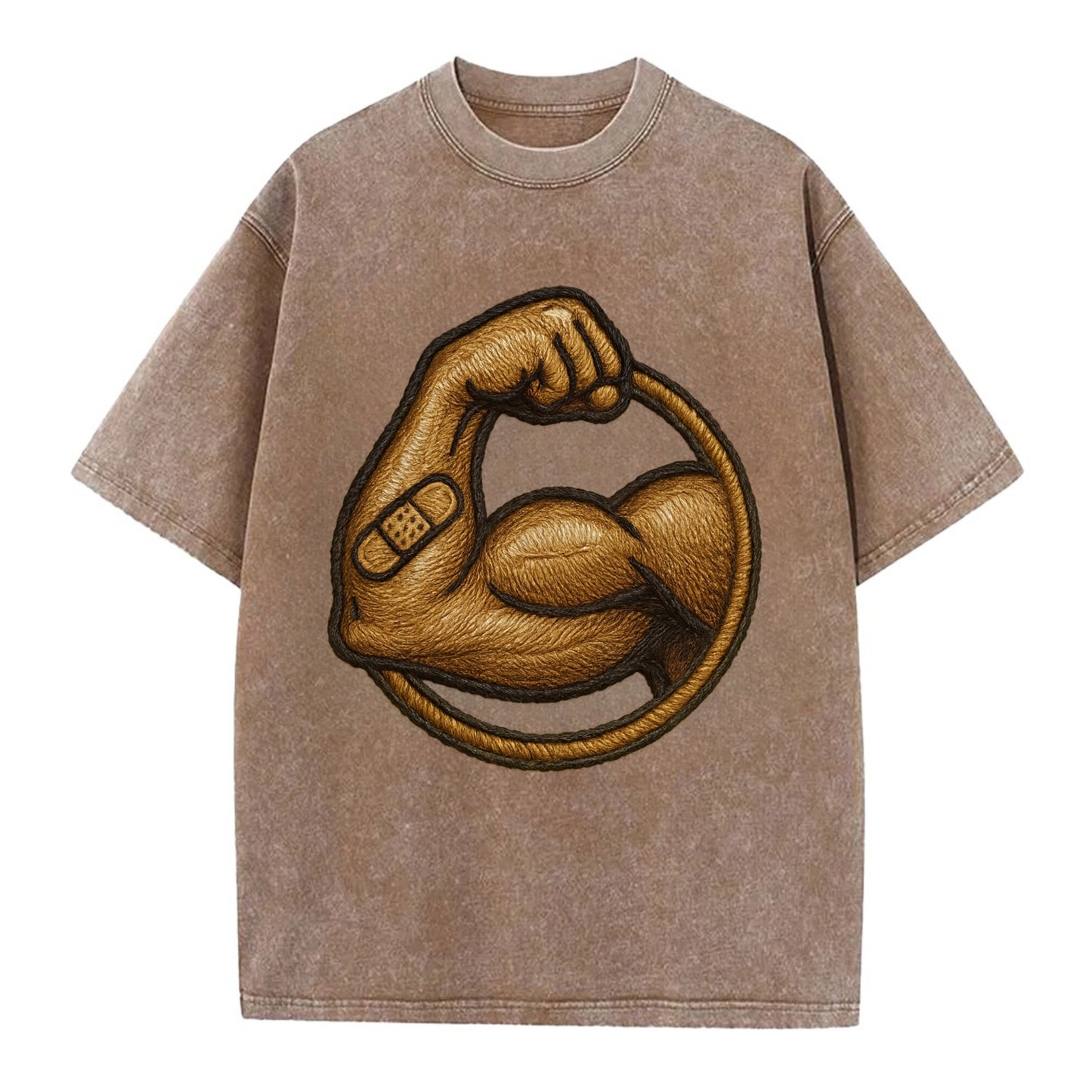 Sore Today Strong Tomorrow  - Vintage T-shirt - Brown