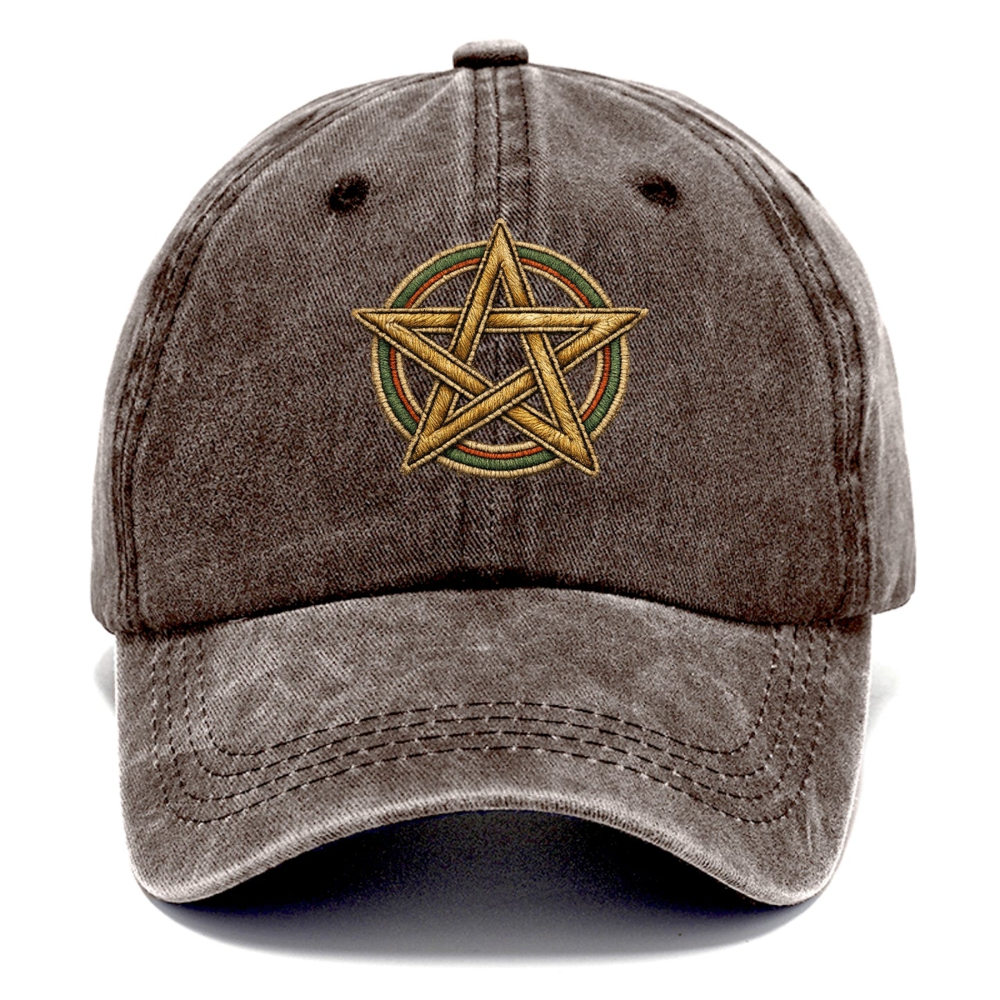 Pentacle Knot - Classic Cap - Brown