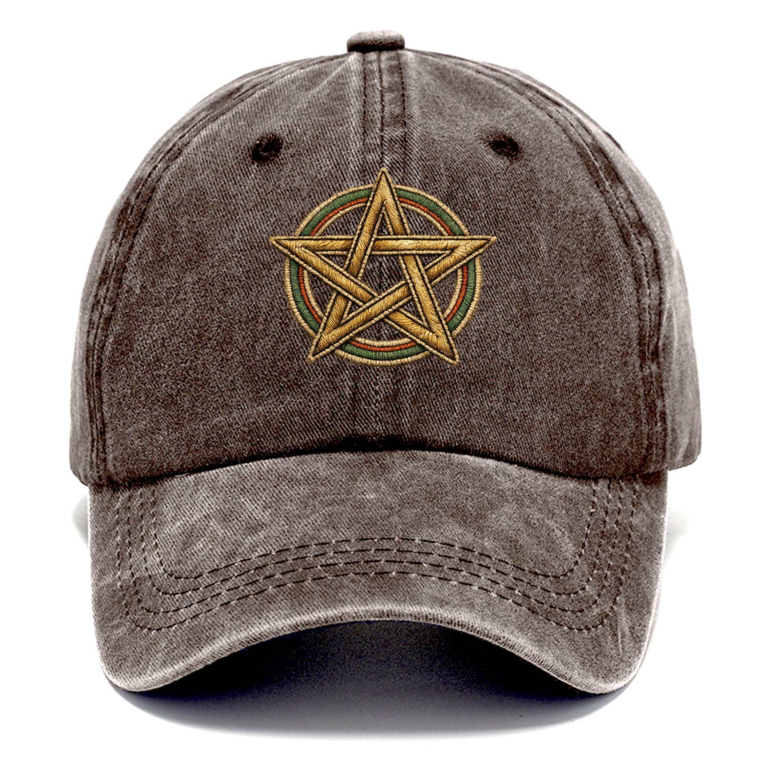 Pentacle Knot - Classic Cap - Brown