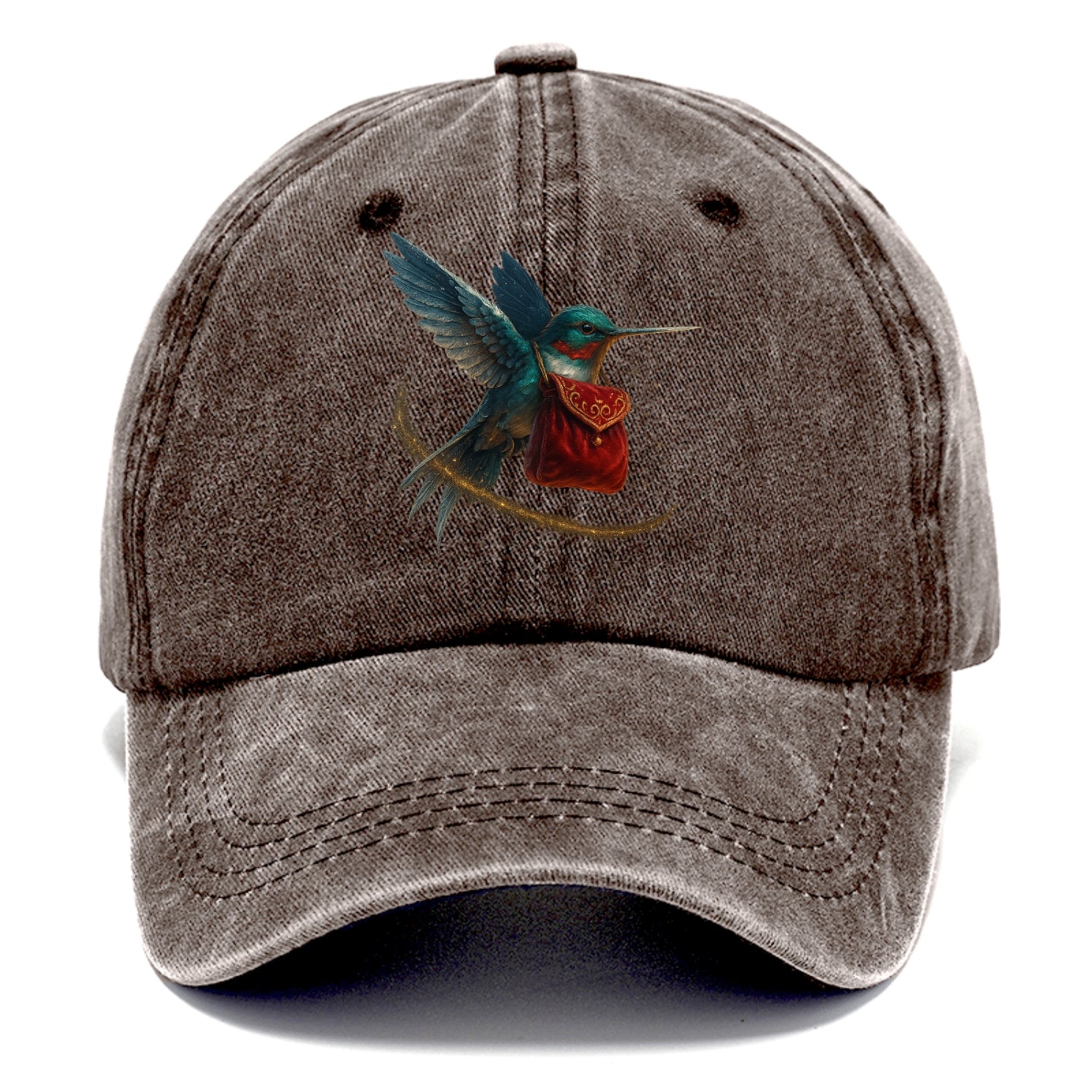 Frostbite Hummingbird Courier  - Classic Cap - Brown