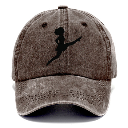 Irish step dancer Riverdance leap - Classic Cap - Brown