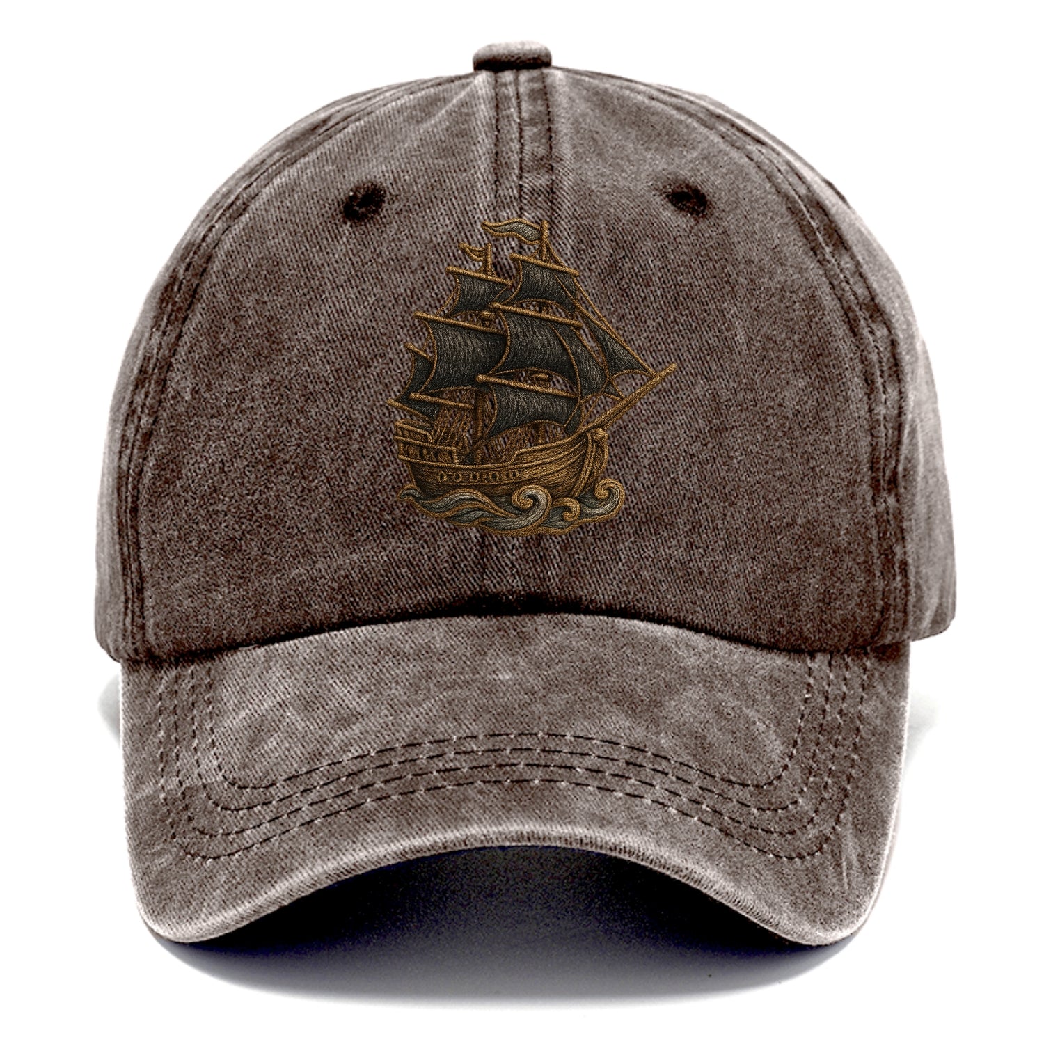 Pirate Ship  - Classic Cap - Brown