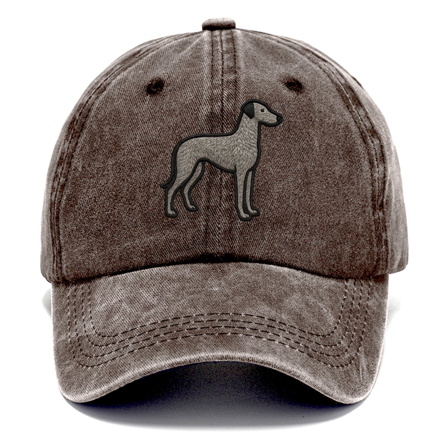 Scottish Deerhound - Trendy hound silhou - Classic Cap - Brown