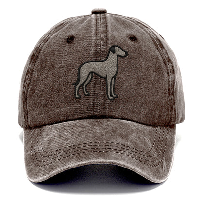 Scottish Deerhound - Trendy hound silhou - Classic Cap - Brown