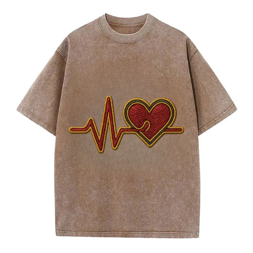 Heartbeat Line  - Vintage T-shirt