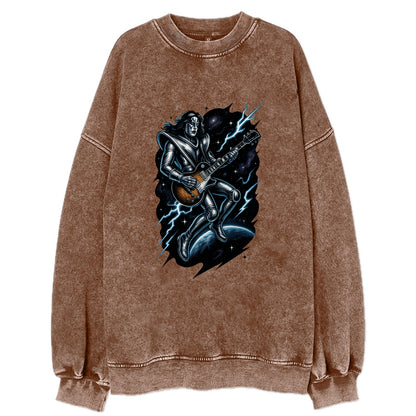 Ace in Zero Gravity - Vintage Sweatshirt - Brown
