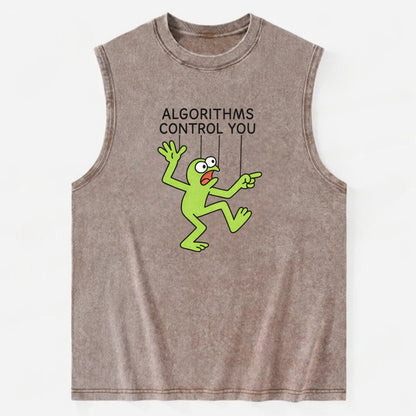 Whiskey Barrel  - Vintage Washed Tank - Brown