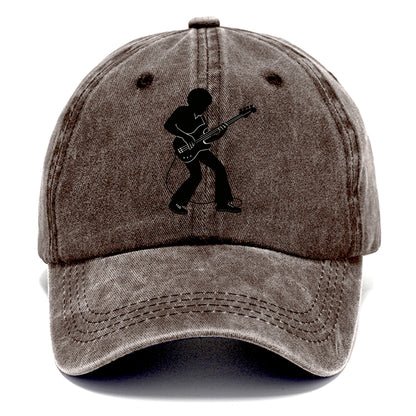 Bass guitarist slap technique - Classic Cap - Brown