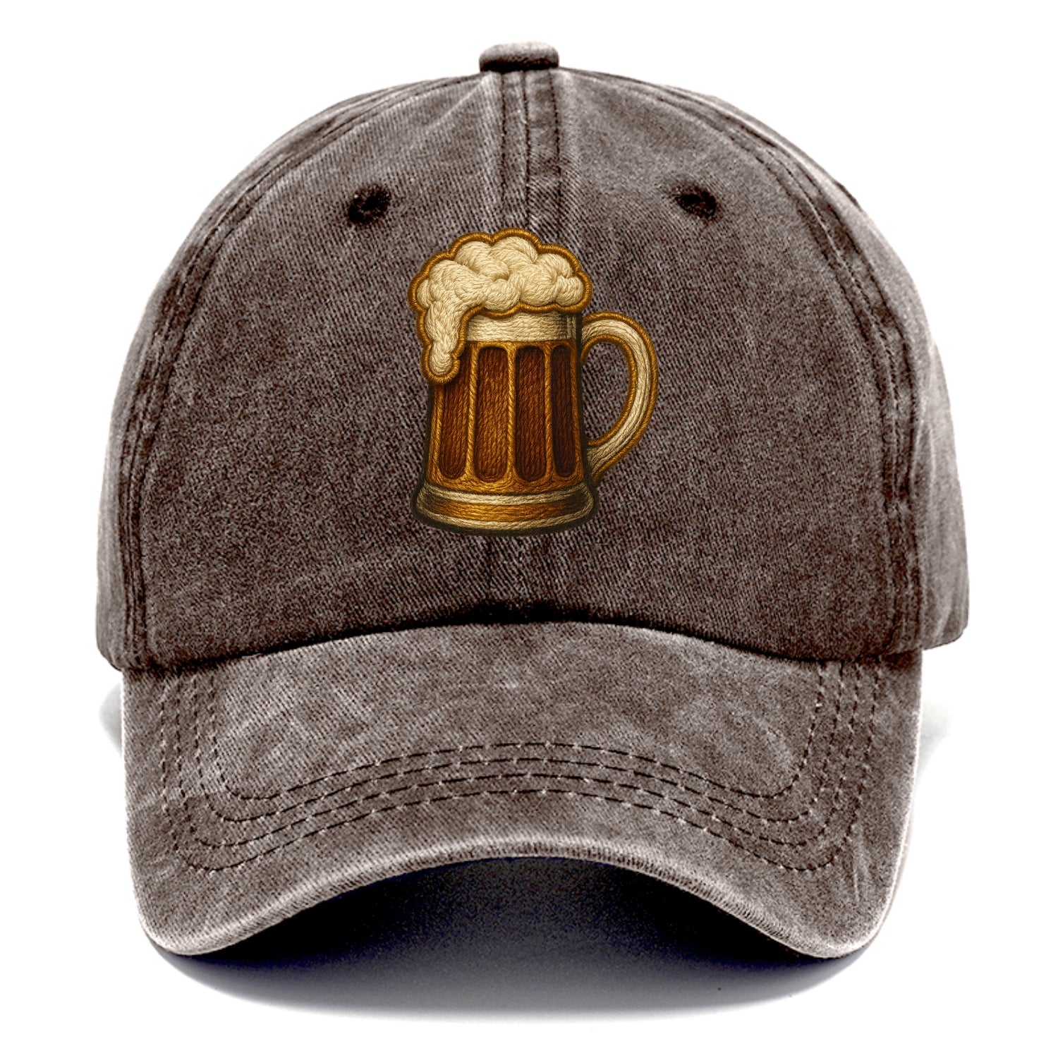 Beer Mug  - Classic Cap - Brown