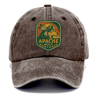 Apache Wolf Brother  - Classic Cap - Brown