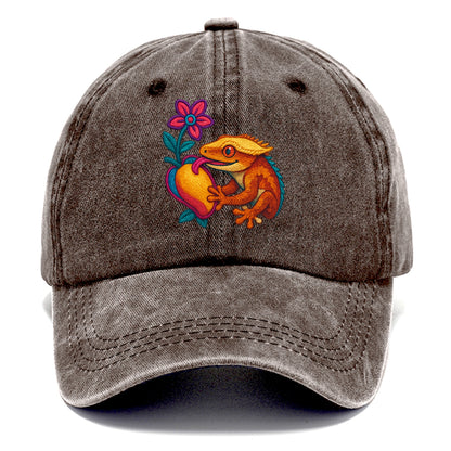 Crested Gecko - Classic Cap - Brown