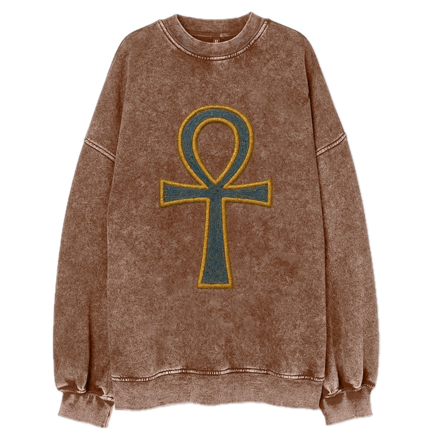 Ankh - Vintage Sweatshirt - Brown
