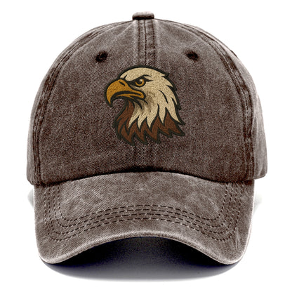 American Eagle Head  - Classic Cap - Brown