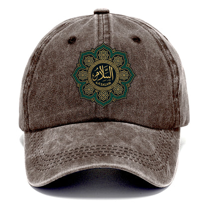 As-Salam Mandala - Classic Cap - Brown
