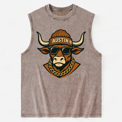 Austin Longhorn - Vintage Washed Tank