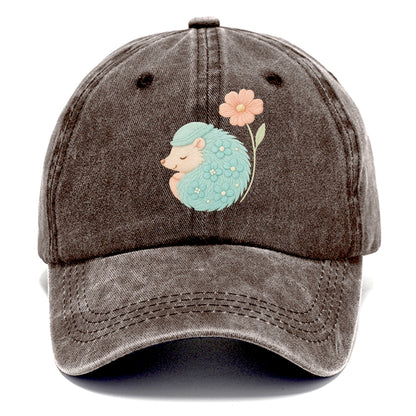 Aqua Hedgehog - Classic Cap - Brown
