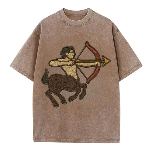 Sagittarius Arrow  - Vintage T-shirt