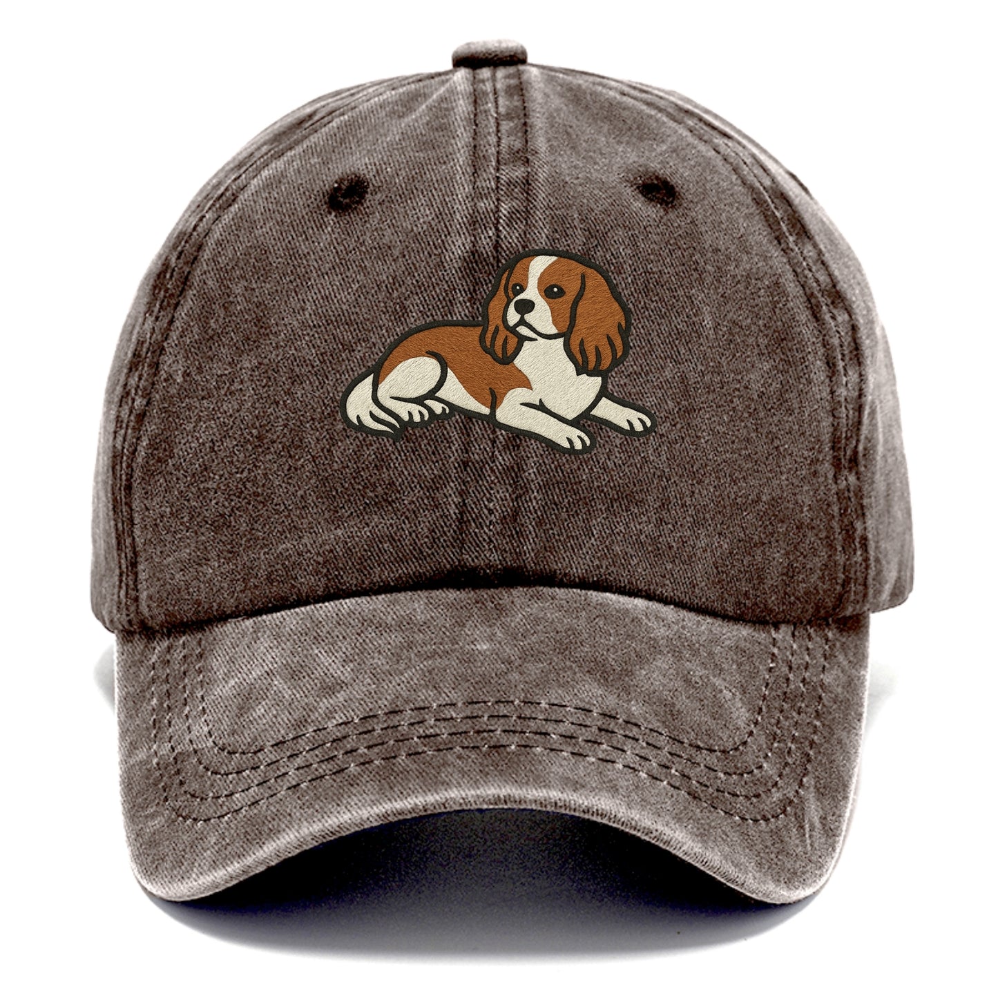 Cavalier King Charles Spaniel - Blenheim Classic Cap - Brown