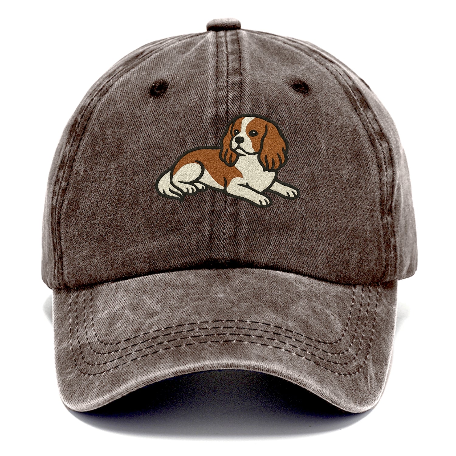 Cavalier King Charles Spaniel - Blenheim Classic Cap - Brown
