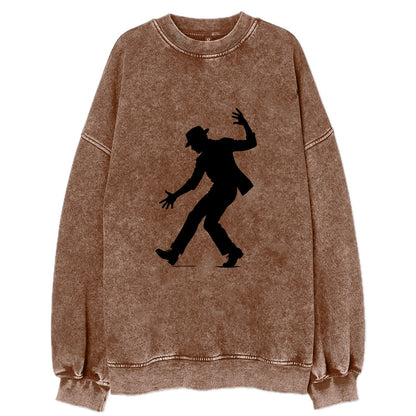 Tap dancer dramatic step - Vintage Sweatshirt - Brown