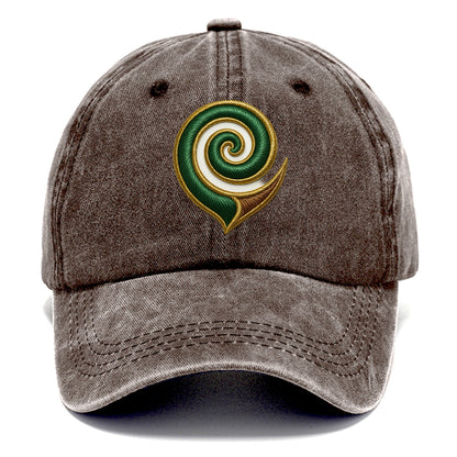Maori Koru  - Classic Cap - Brown
