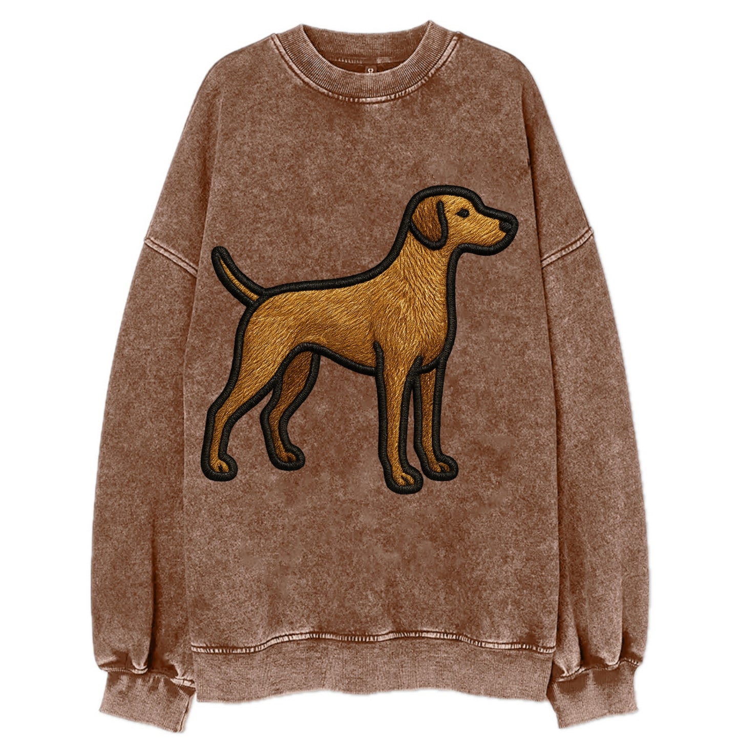 Pointer - Contemporary athletic design w - Vintage Sweatshirt - Brown