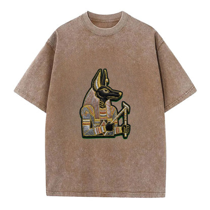 Anubis - Vintage T-shirt - Brown