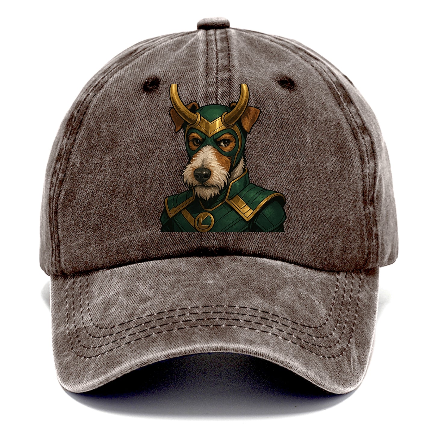 Fox Terrier Loki  - Classic Cap - Brown