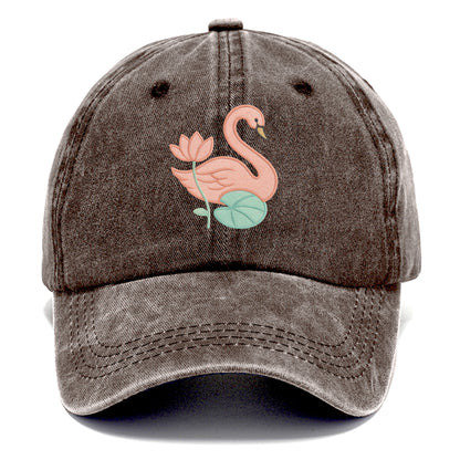 Coral Swan - Classic Cap - Brown
