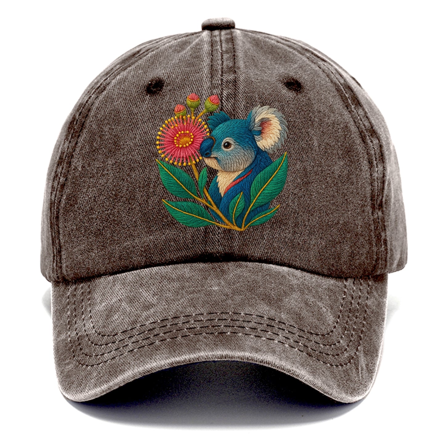 Koala Eucalyptus Bloom - Classic Cap - Brown
