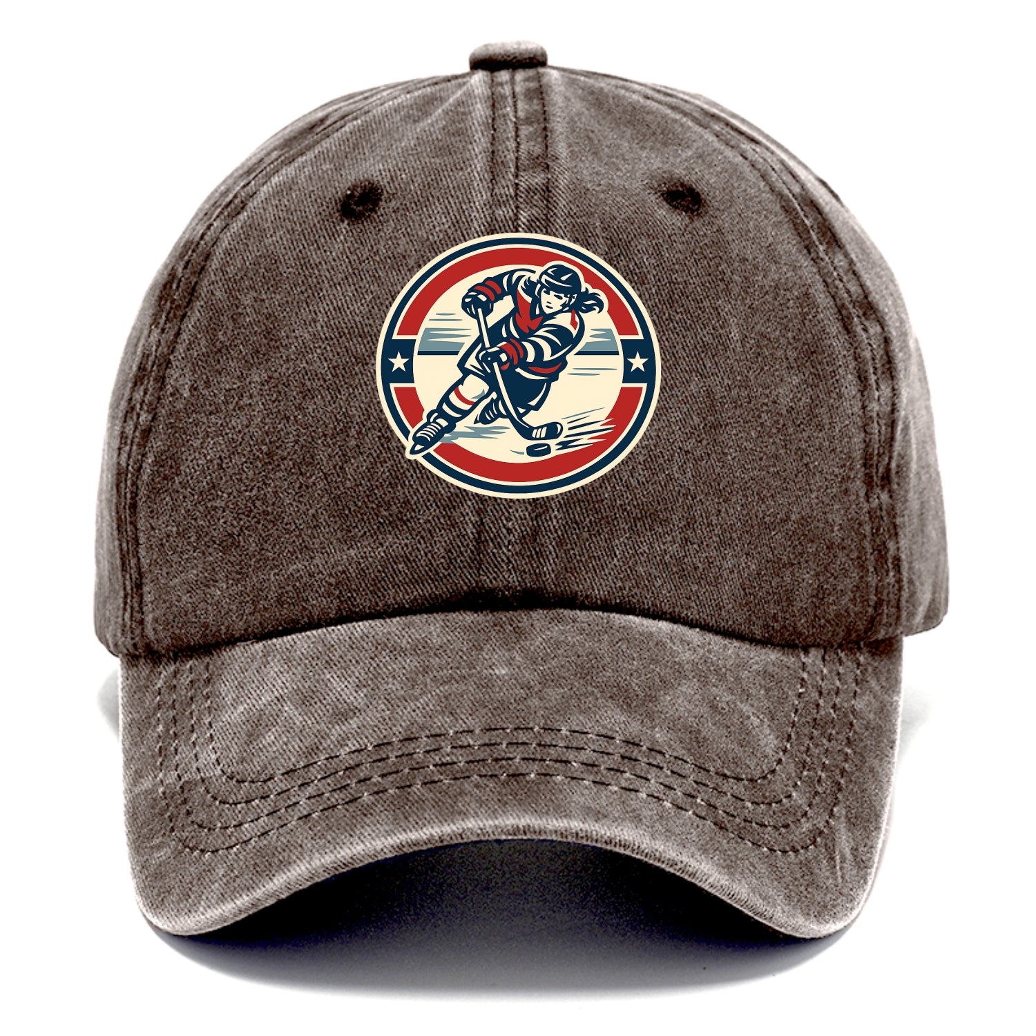 Fierce Ice Queen Emblem - Classic Cap - Brown