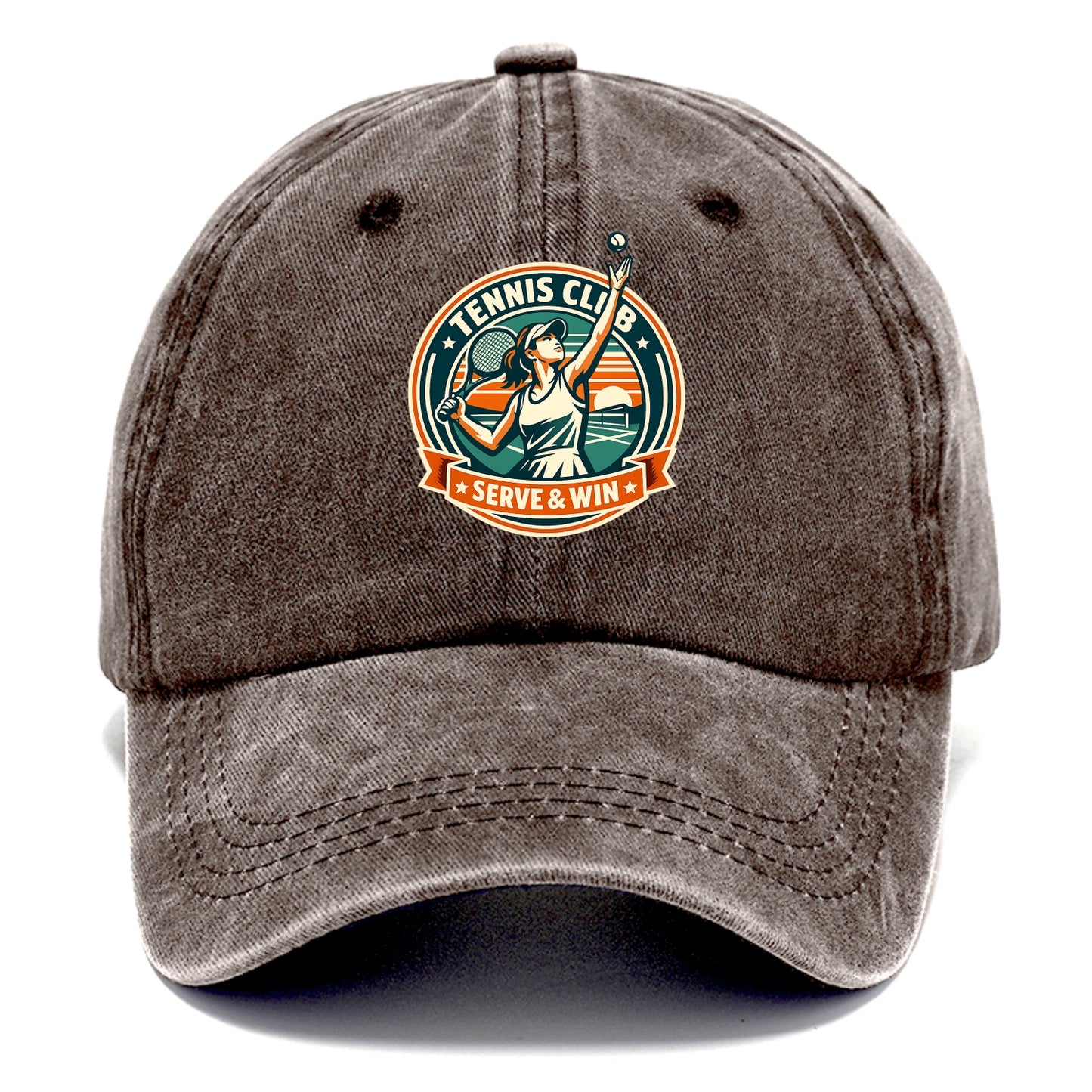 Ace of the Court - Classic Cap - Brown