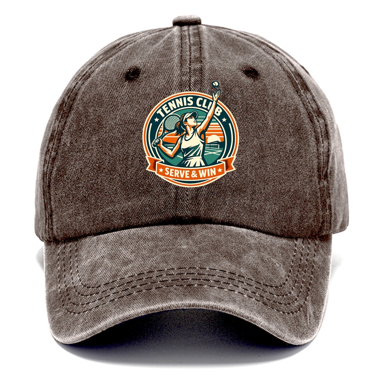 Ace of the Court - Classic Cap - Brown