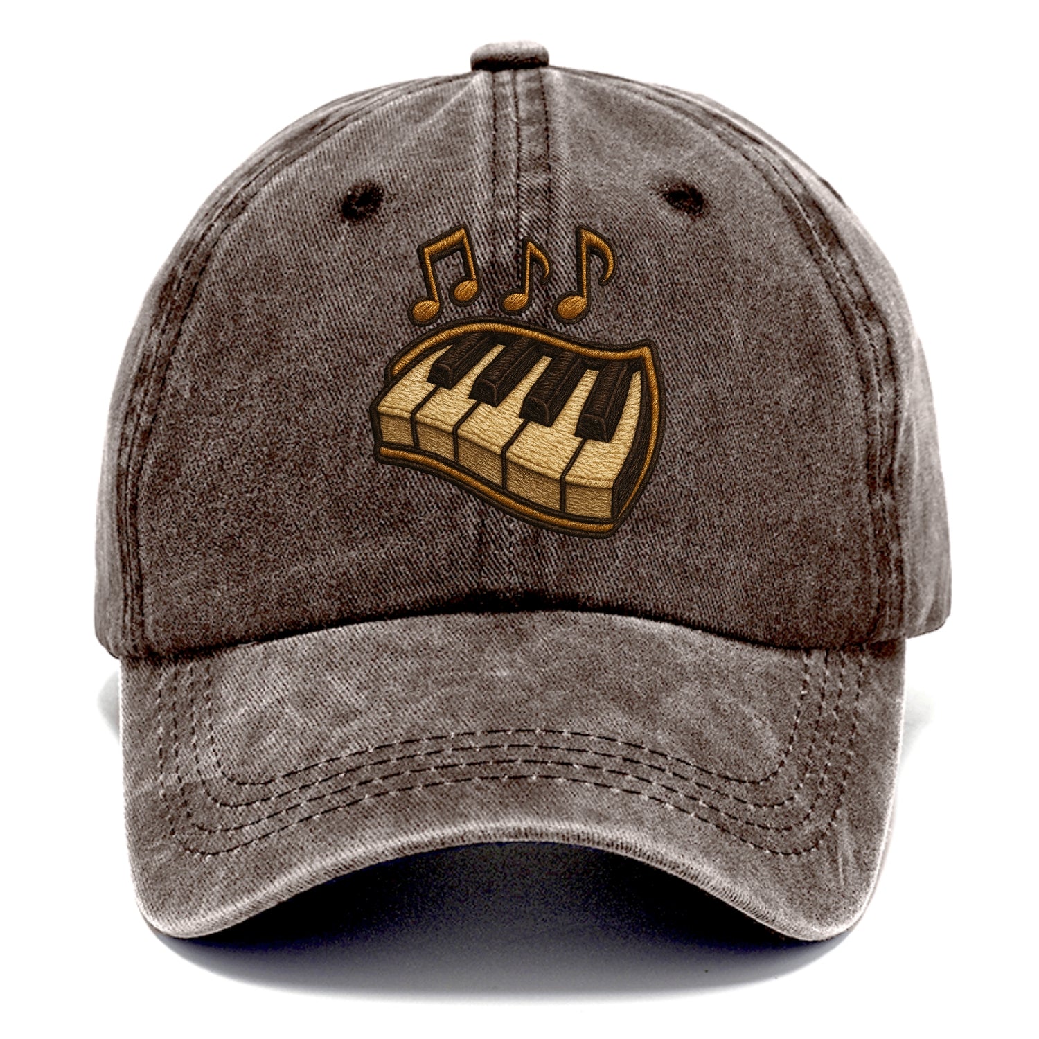 Piano Keys  - Classic Cap - Brown