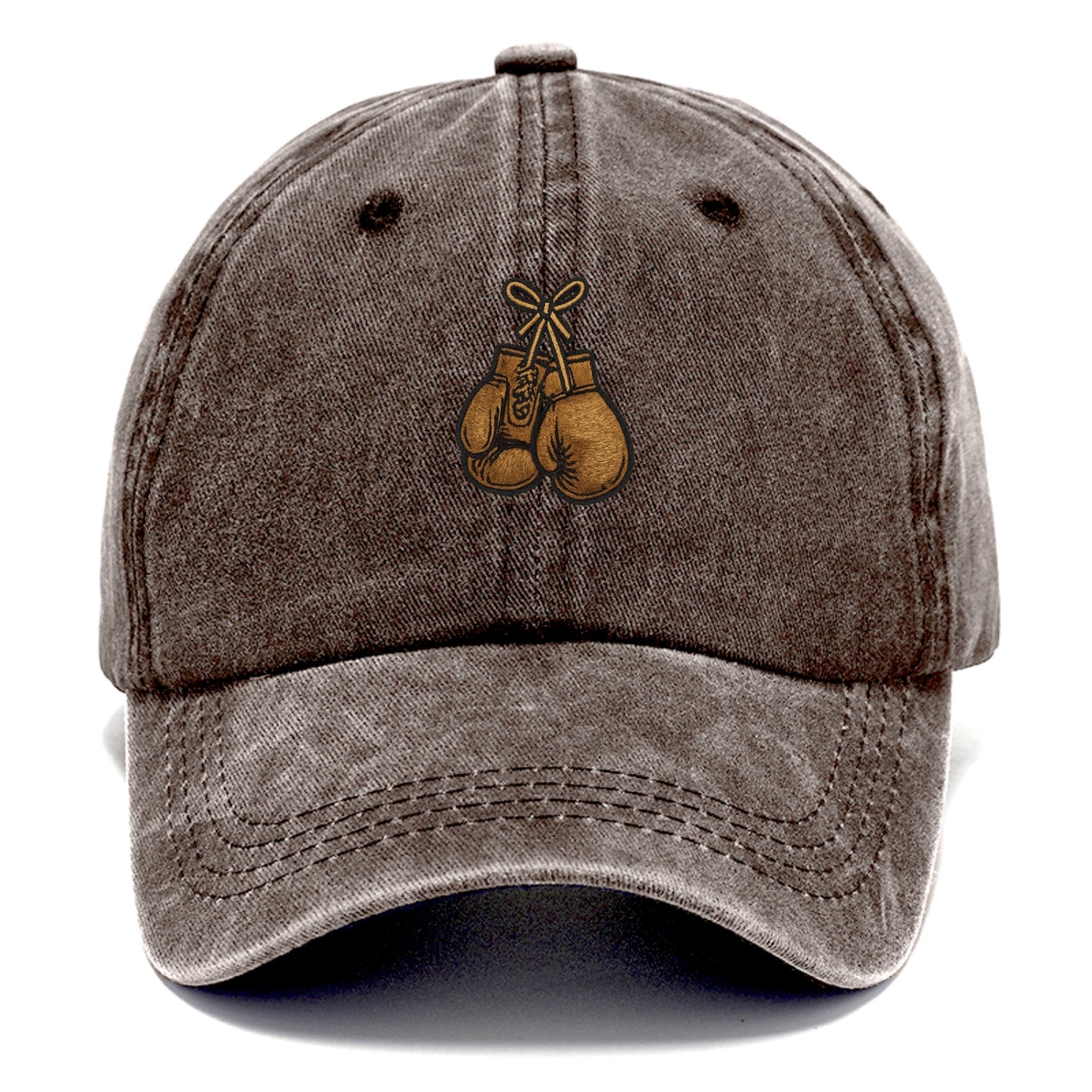 Boxing Gloves  - Classic Cap - Brown