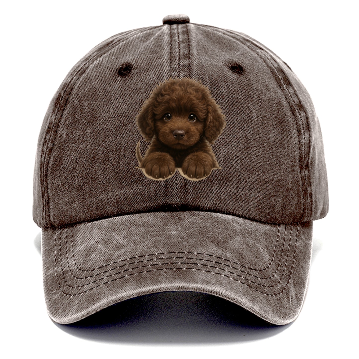 Irish Water Spaniel  - Classic Cap - Brown