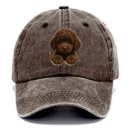 Irish Water Spaniel  - Classic Cap - Brown