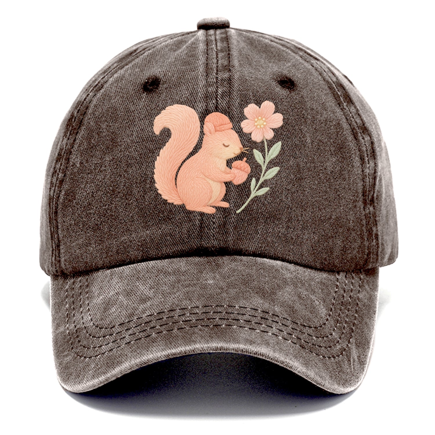 Coral Squirrel - Classic Cap - Brown