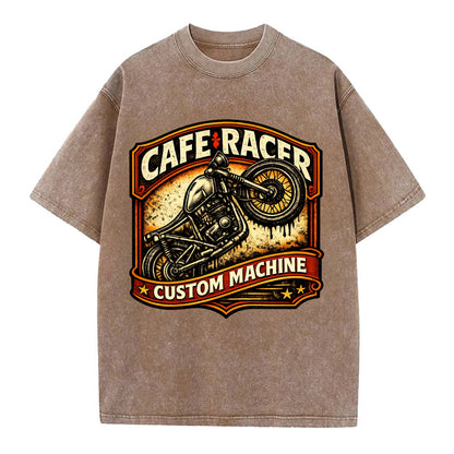 Cafe Racer - Vintage T-shirt - Brown