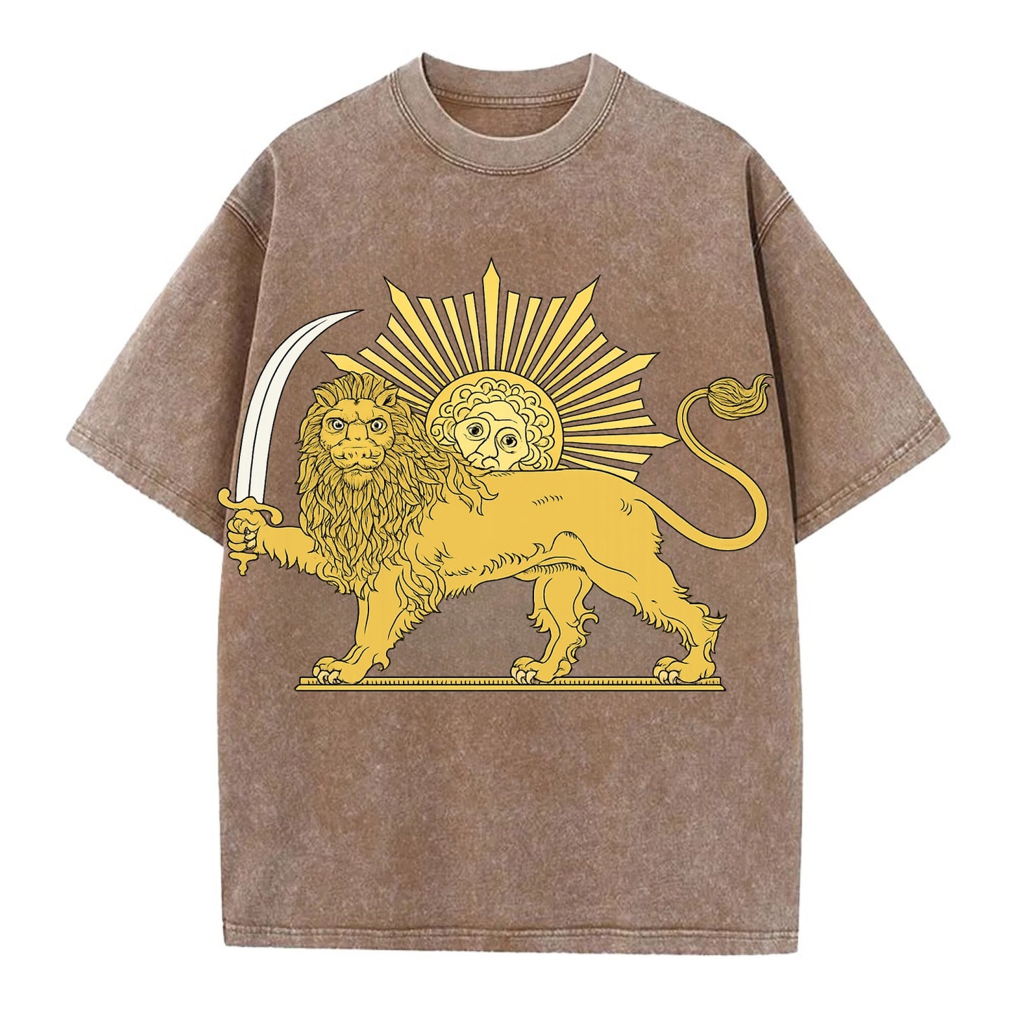 Shir O Khorshid - Vintage T-shirt - Brown
