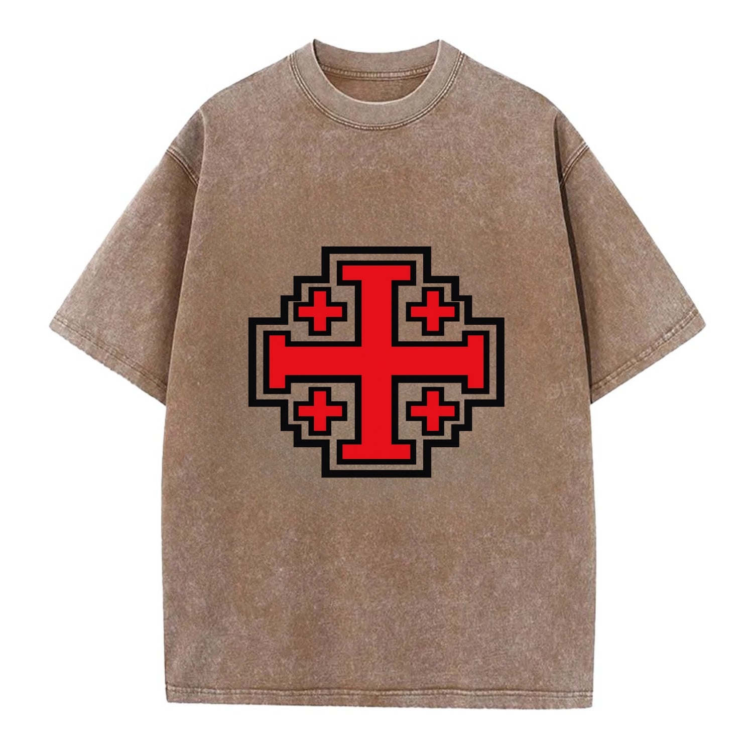 Heritage of Faith - Vintage T-shirt - Brown