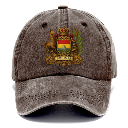Bolivia Royal Logo  - Classic Cap - Brown