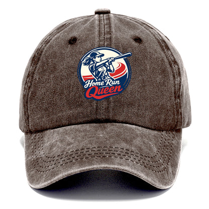 Feminine Power at Bat - Classic Cap - Brown