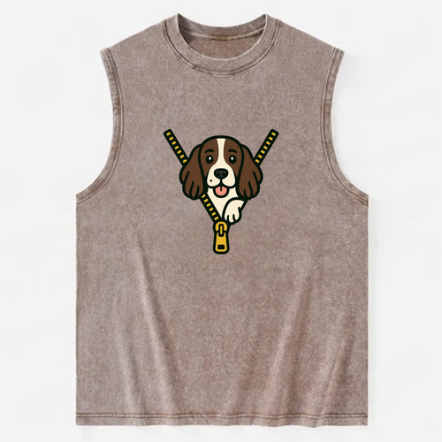 English Springer Spaniel - Vintage Washed Tank